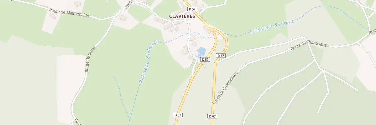 Plan du 5202 Clavieres à Saint-Martin-des-Olmes