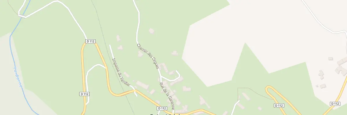 Plan du 5047 Le Bourg à Saint-Vidal