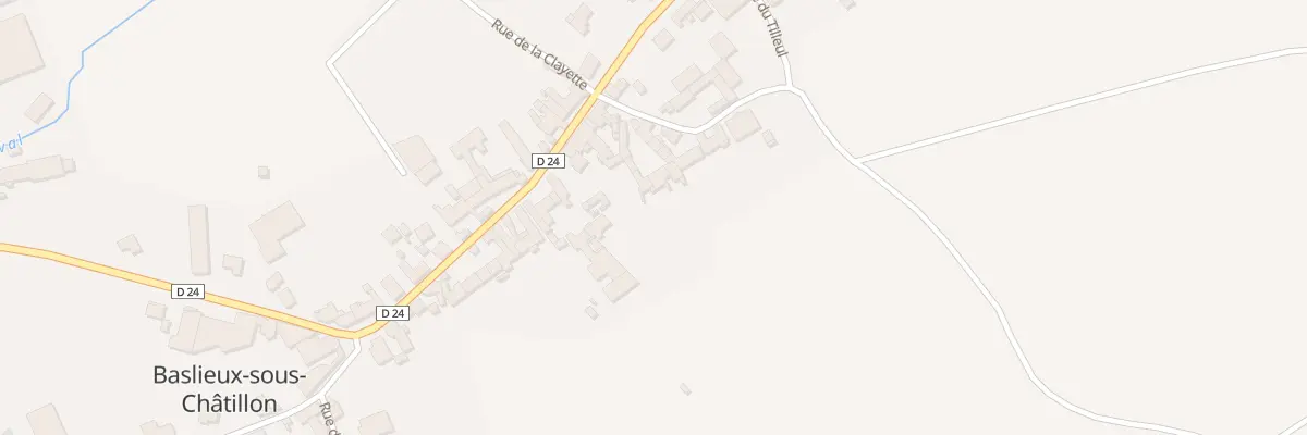 Plan du 4 Rue du Tilleul à Baslieux-sous-Châtillon