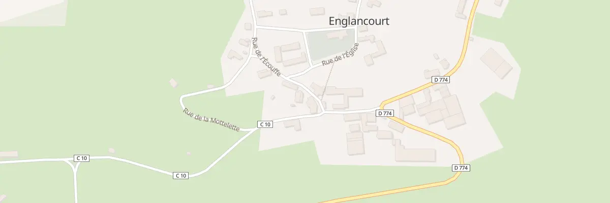 Plan du 5 Rue de l’Ecouffe à Englancourt