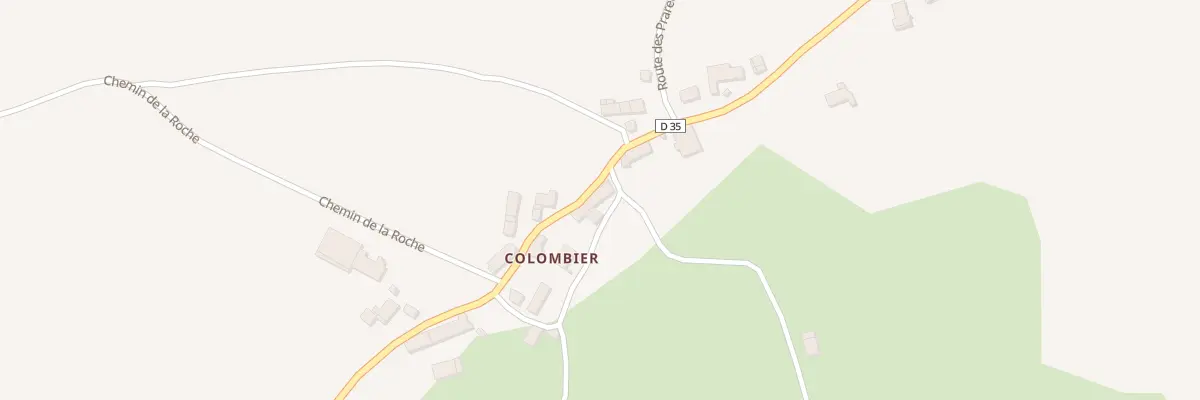 Plan du 5125 Colombier à Saint-Jean-d’Aubrigoux