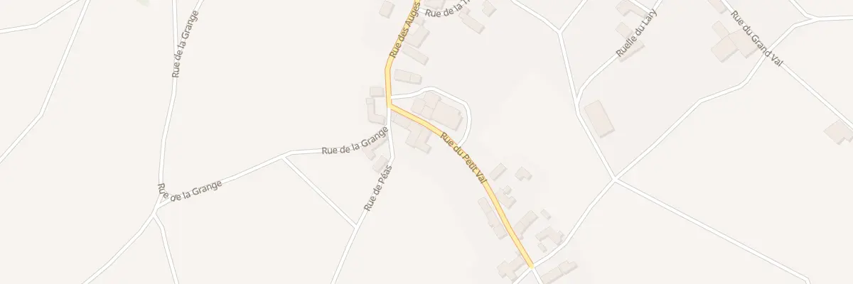 Plan du 4 Rue du Petit Val à Allemant