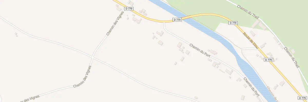 Plan du 21 Che du Port à Pierrefitte-sur-Loire