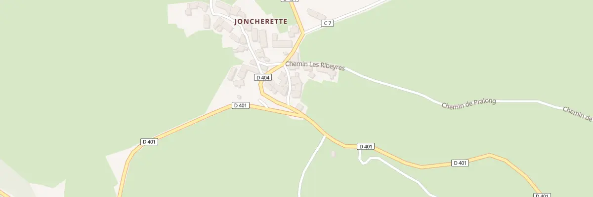 Plan du 5081 Joncherette à Rauret