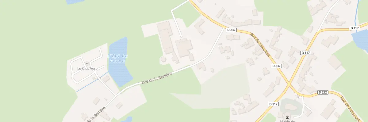 Plan du 4 Rue de la Berliere à Grand-Fayt