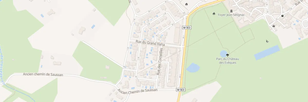 Plan du 4 Rue des Corneilles à Lavérune