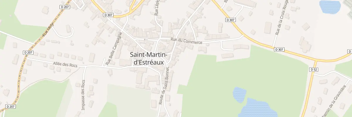 Plan du 1 Rte de Saint Bonnet à Saint-Alban-les-Eaux