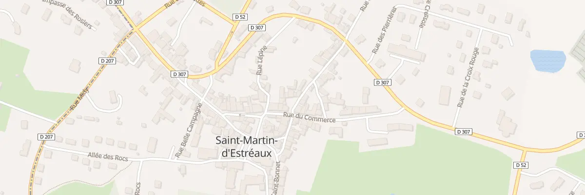 Plan du 7 Pl de l’Ancien Marché à Saint-Martin-d’Estréaux