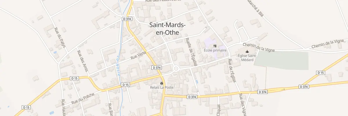 Plan du 4 Rue de la Foire aux Chevaux à Saint-Mards-en-Othe