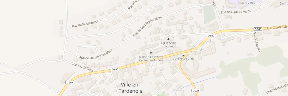 Plan du 36 Rue Saint Laurent à Ville-en-Tardenois