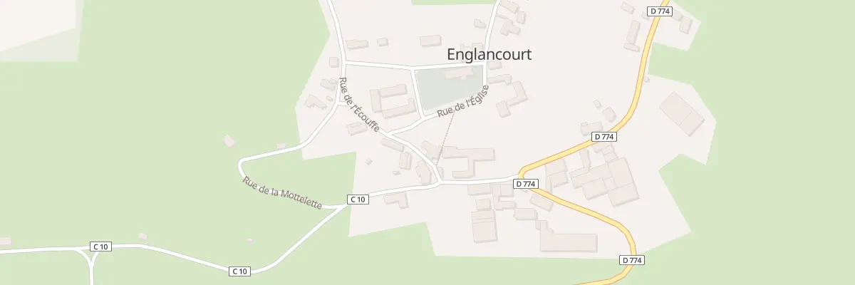 Plan du 4 Rue de l’Ecouffe à Englancourt