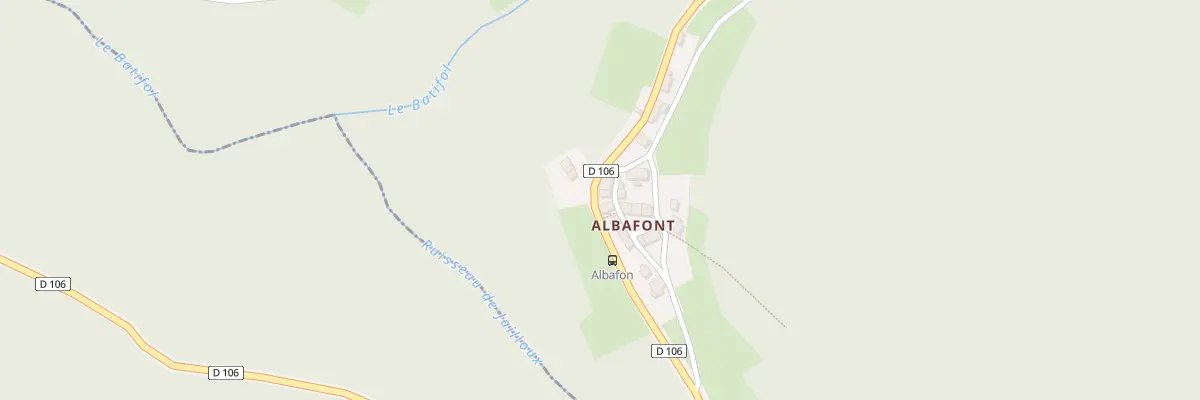 Plan du 5020 Albafont à Valcivières