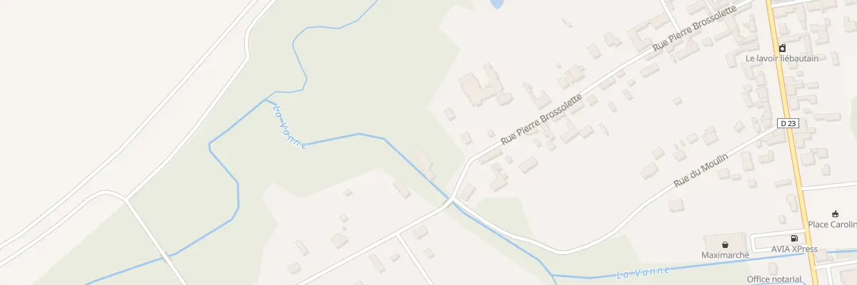 Plan du 24 Rue Pierre Brossolette à Estissac