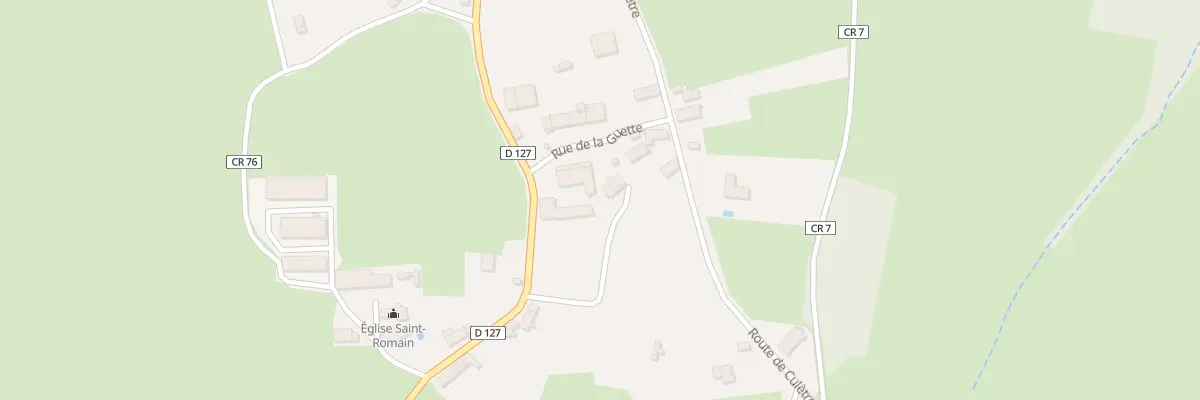 Plan du 16 Rte de Bazoches à Domecy-sur-Cure