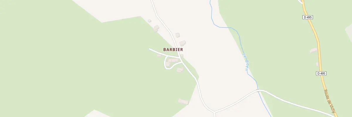 Plan du 5173 Barbier à La Tuilière