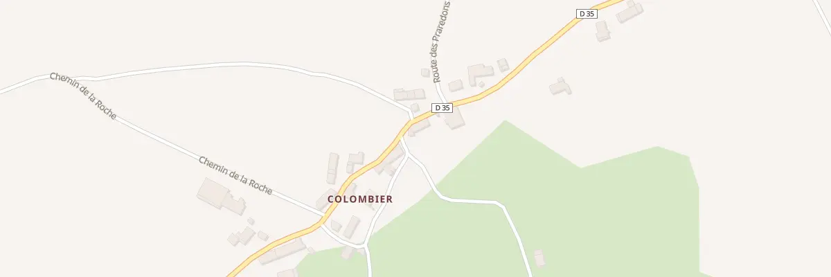 Plan du 5124 Colombier à Saint-Jean-d’Aubrigoux
