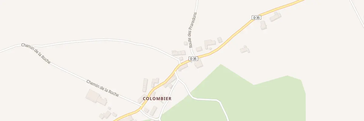 Plan du 5136 Colombier à Saint-Jean-d’Aubrigoux