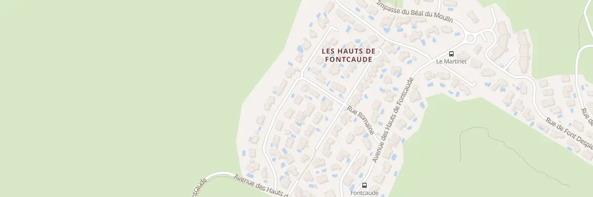 Plan du 20 Rue de la Colline du Couchant à Juvignac