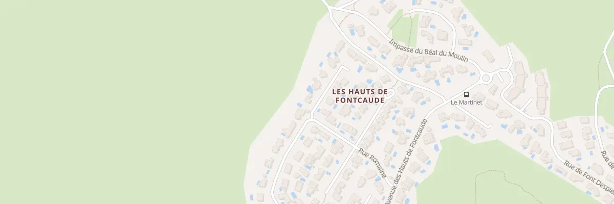 Plan du 17 Rue de la Colline du Couchant à Juvignac