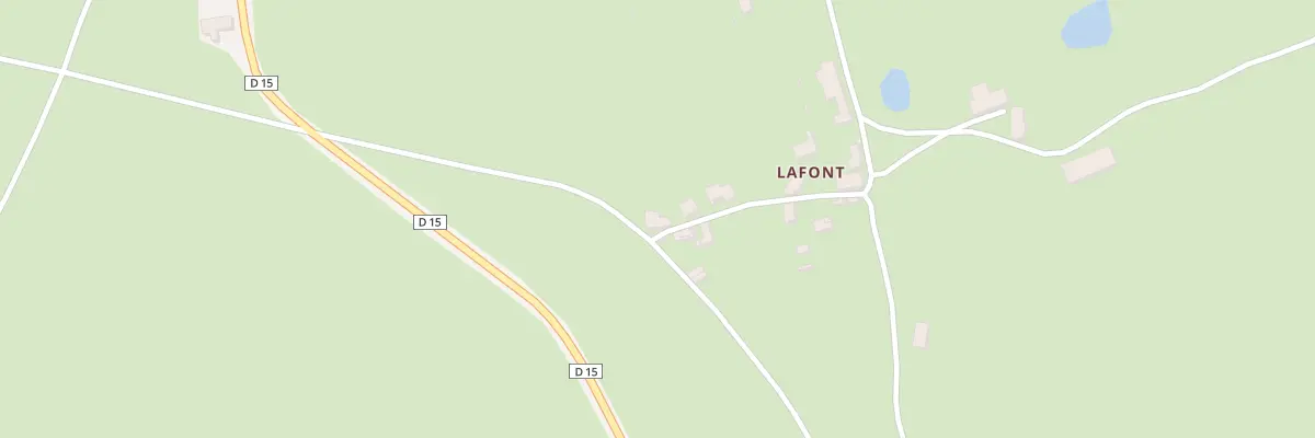 Plan du 1 Lafont à Montaiguët-en-Forez