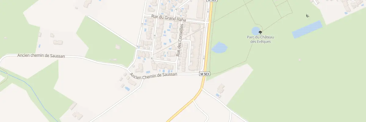 Plan du 27 Rue des Corneilles à Lavérune