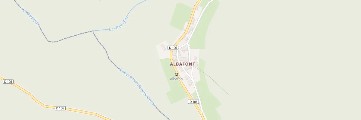 Plan du 5241 Albafont à Valcivières