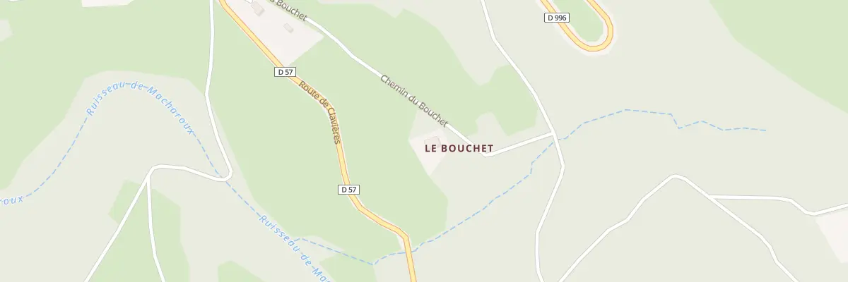 Plan du 5074 Le Bouchet à Saint-Martin-des-Olmes