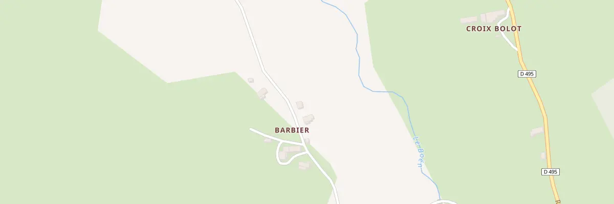 Plan du 5210 Barbier à La Tuilière