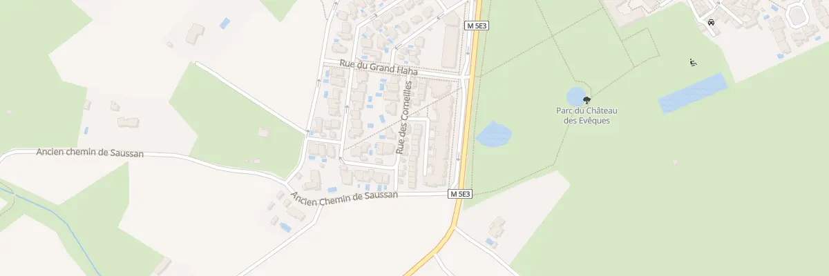 Plan du 17 Rue des Corneilles à Lavérune
