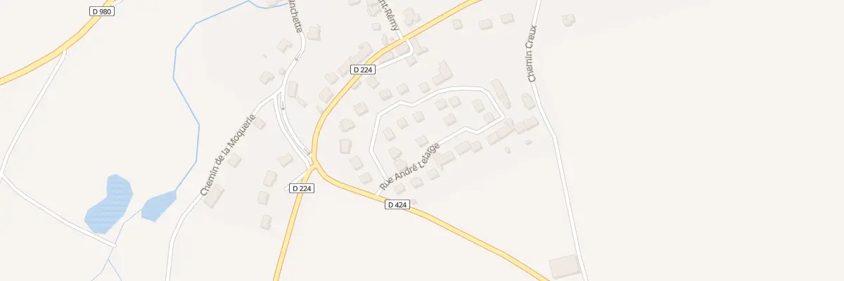 Plan du 3 Rue Andre Lelarge à Ville-en-Tardenois