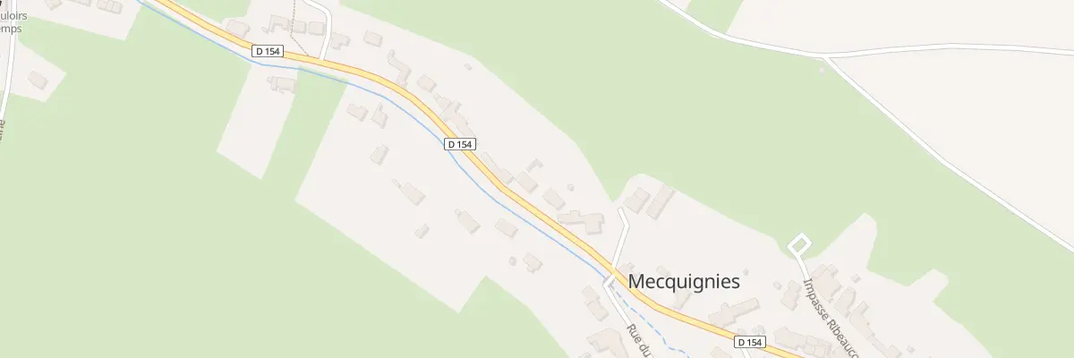 Plan du 480 Rue du Centre à Mecquignies