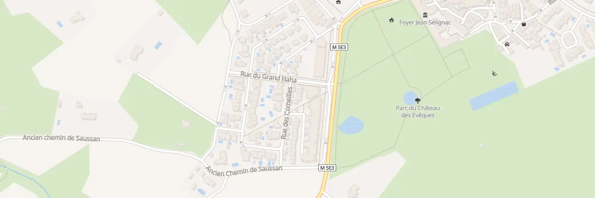 Plan du 7 Rue des Corneilles à Lavérune