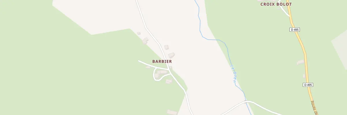 Plan du 5223 Barbier à La Tuilière