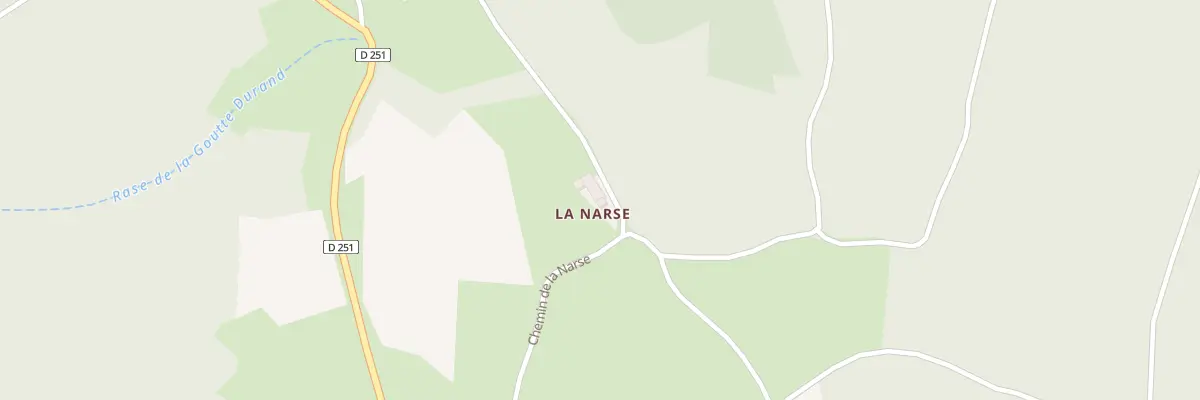 Plan du 5120 La Narse à Saint-Just
