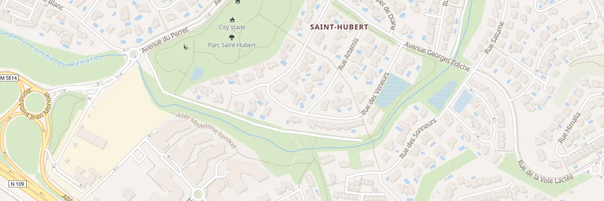 Plan du 14 Rue Artémis à Juvignac