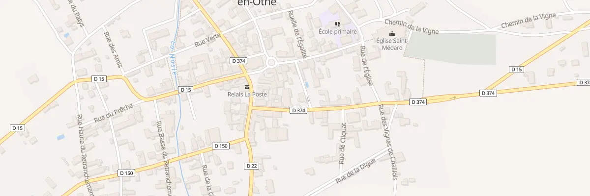 Plan du 5 Rue de la Croix à Saint-Mards-en-Othe