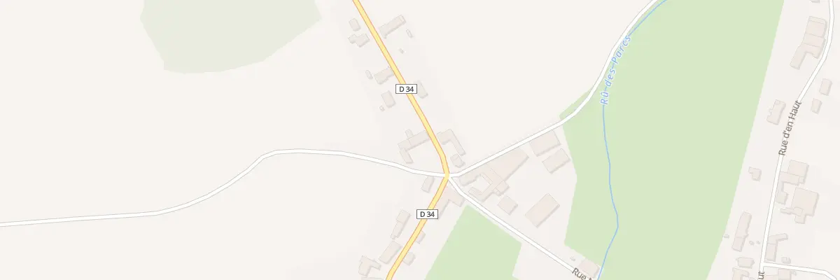 Plan du 1 Rte de Neuvy à Beugnon