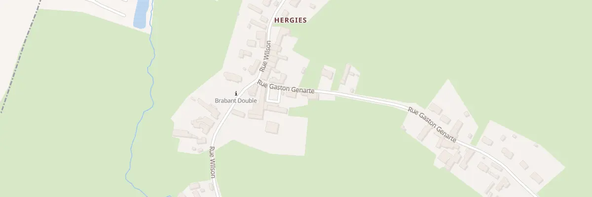 Plan du 47 Rue Gaston Genarte à Hon-Hergies