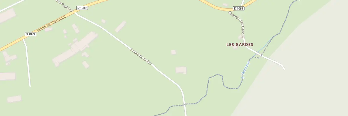 Plan du 9 Rte de la Pra à Vêtre-sur-Anzon