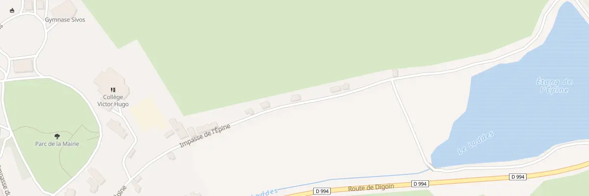 Plan du 31 Rue de l’Epine au Donjon