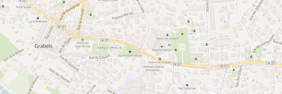 Plan du 1 Rue de la Treille à Grabels
