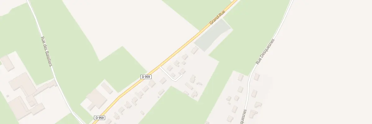 Plan du 88 Grand Rue à Noyelles-sur-Sambre
