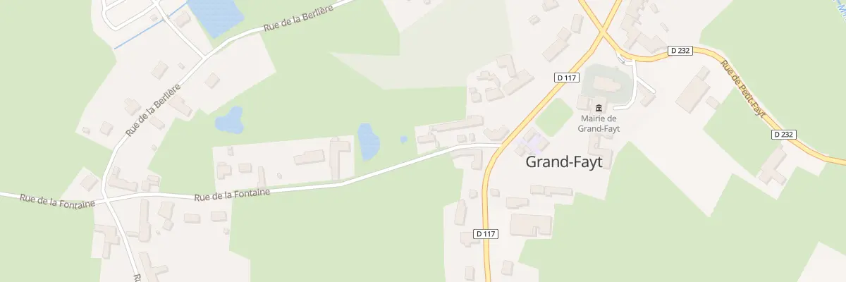 Plan du 6B Rue de la Fontaine à Grand-Fayt