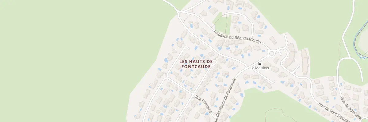 Plan du 28 Rue de la Colline du Couchant à Juvignac