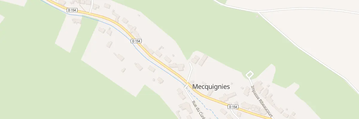 Plan du 550 Rue du Centre à Mecquignies