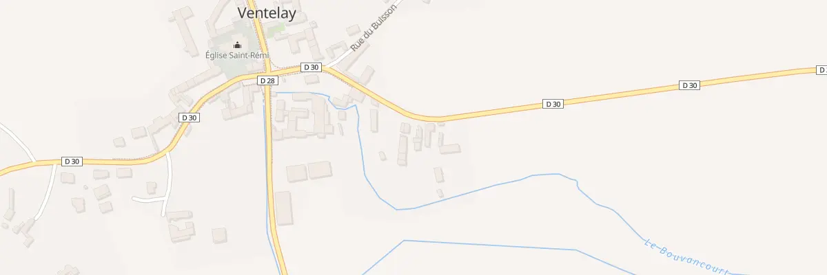 Plan du 5021 Le Village à Ventelay
