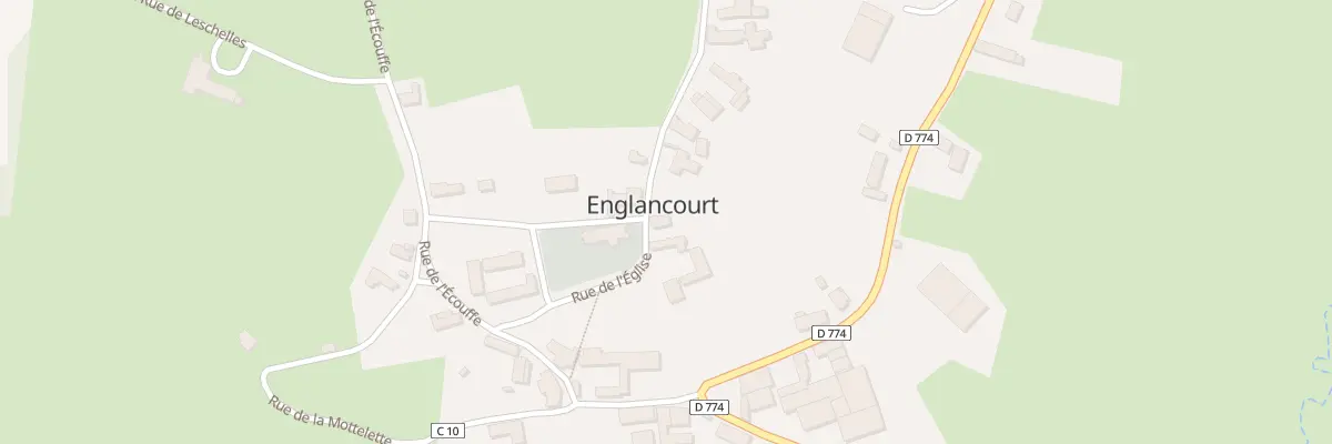 Plan du 4 Rue de l’Eglise à Englancourt