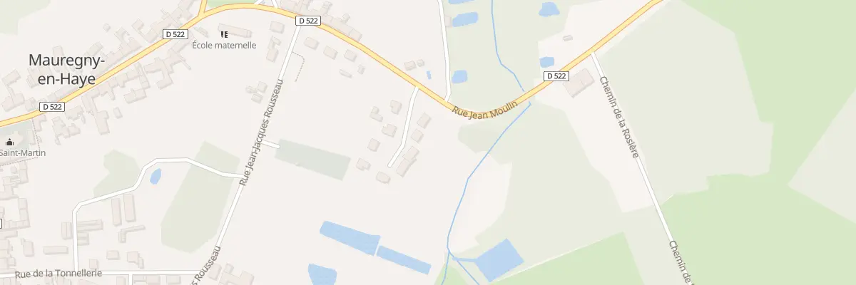 Plan du 2 Le Château à Mauregny-en-Haye