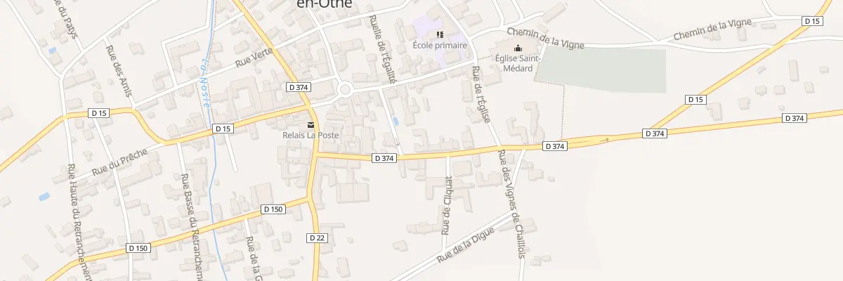 Plan du 7 Rue de la Croix à Saint-Mards-en-Othe