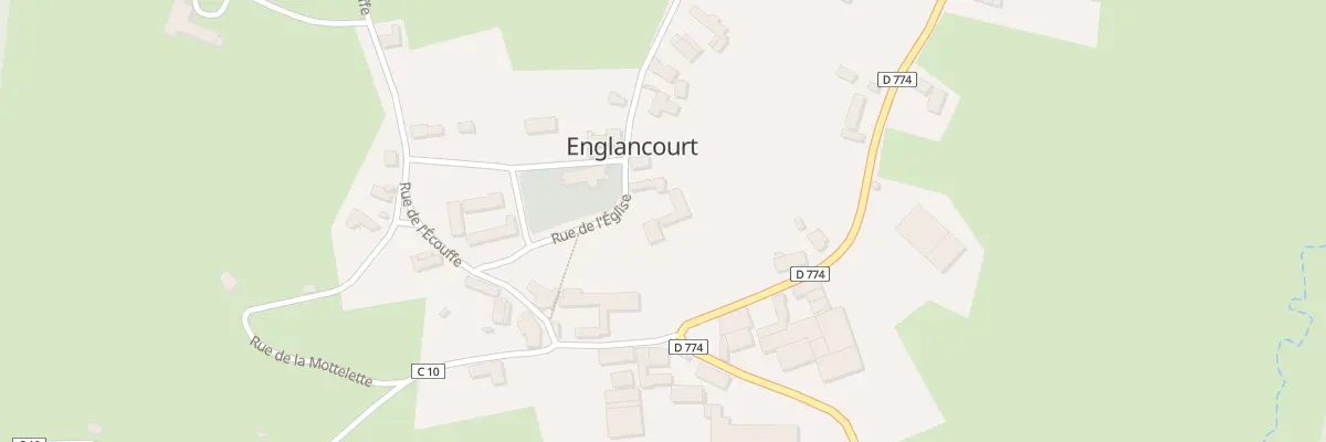 Plan du 6 Rue de l’Eglise à Englancourt